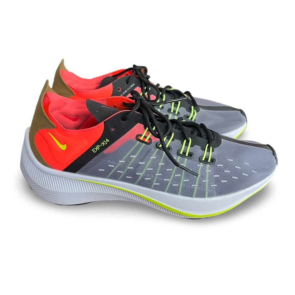 Nike EXP-X14 Black Volt Total Crimson Womans 8.5 NWT